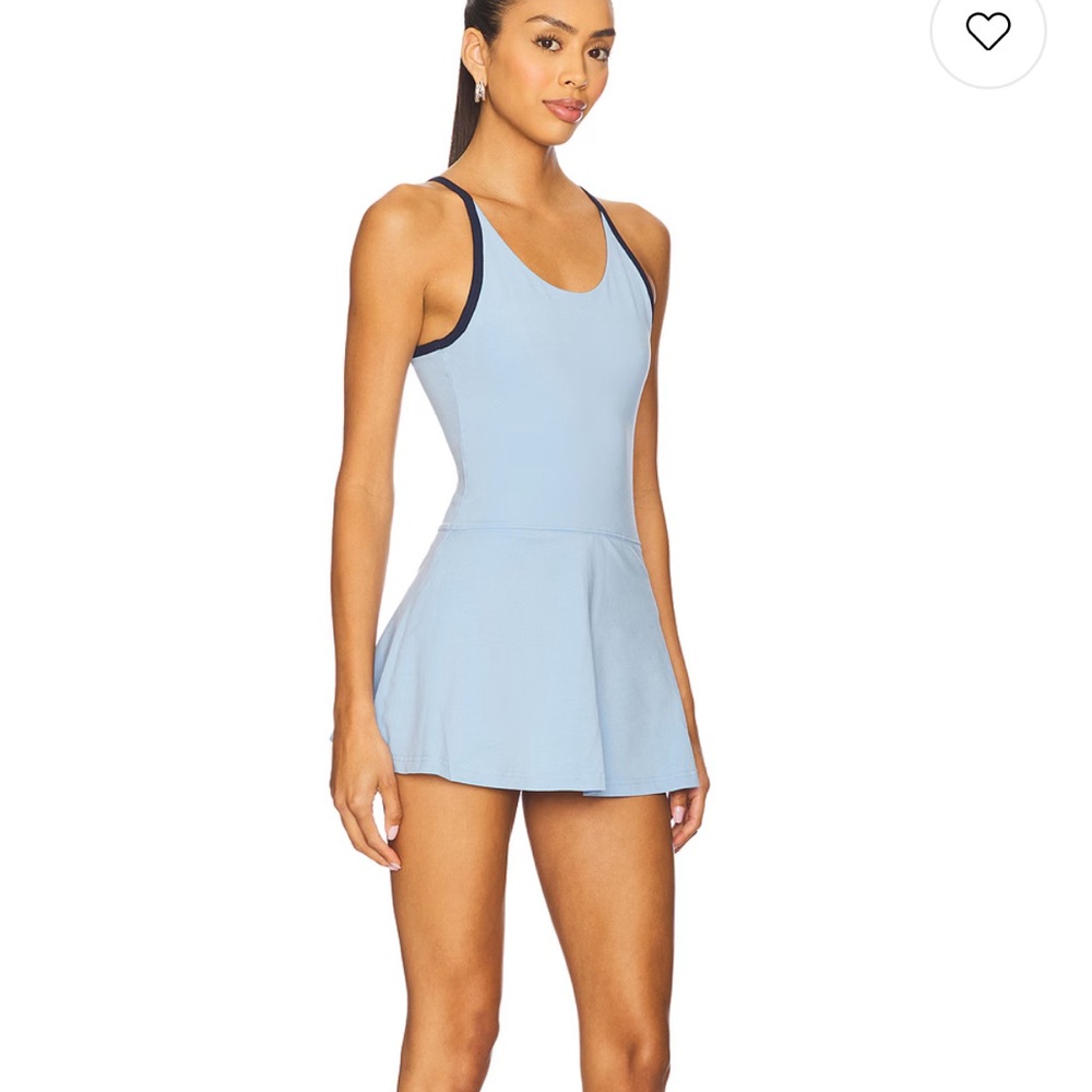 FP Movement by Free People High Dive Blue Hot Shot Skortsie